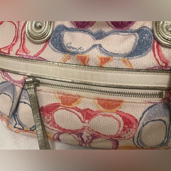 Coach Poppy Dream C Rocker Multicolor Satchel - Picture 8 of 16